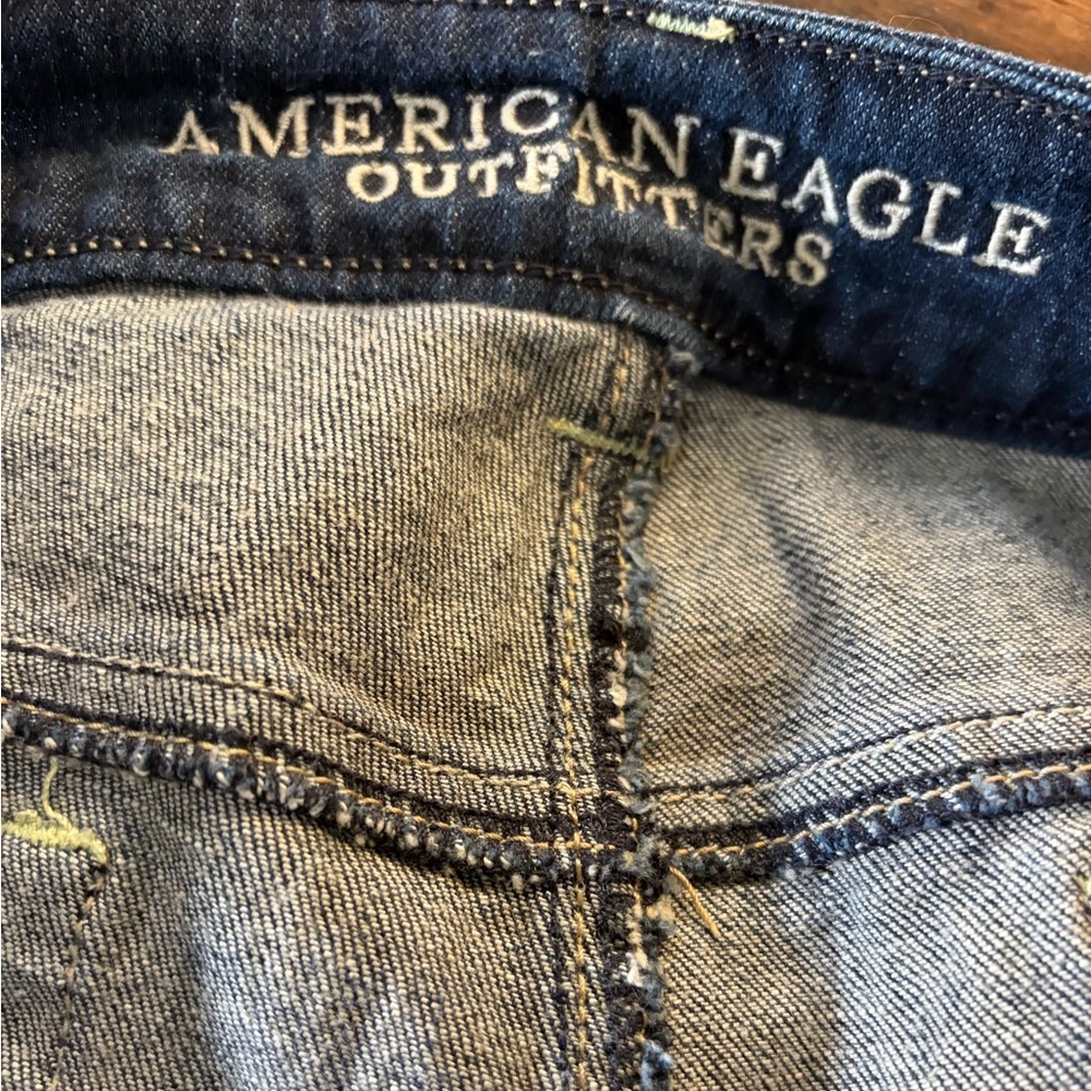American Eagle Stretch Denim Cut-Off Shorts - Picture 6 of 7